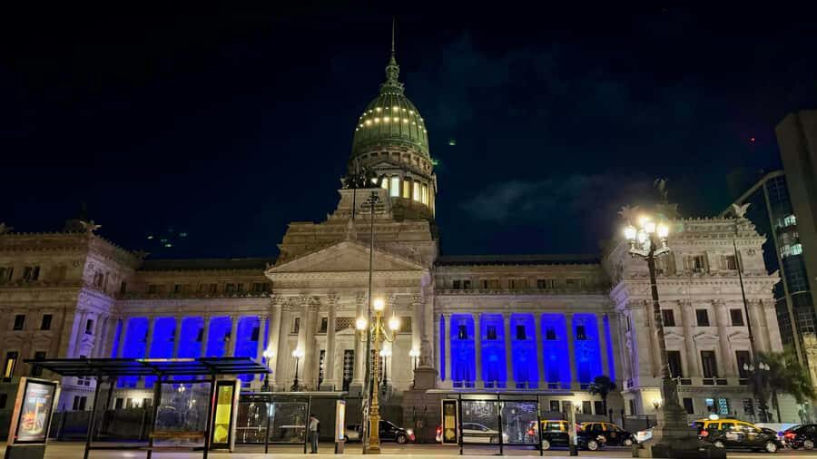 Buenos Aires After Dark: A City Lights & Sunset Experience - Plaza de Mayo at night: photos, history vibes, and quick walking time