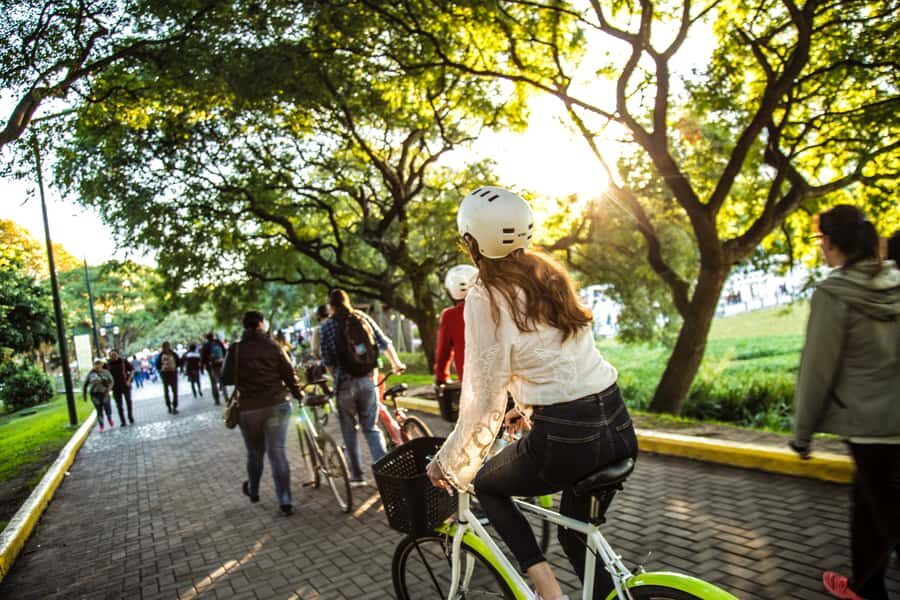 Buenos Aires: Full Day Bike Tour with Lunch - Plaza de Mayo and the civic core: seeing power from the street