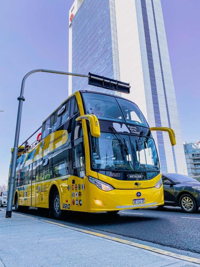 Buenos Aires Hop-On Hop-Off Bus and Exclusive Benefits - The Route: How Long You’ll Be Riding and Why Traffic Matters
