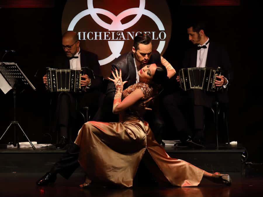 Buenos Aires: Live Michelangelo Tango & Folklore Show Ticket - The cast: tango couples plus folklore dancers
