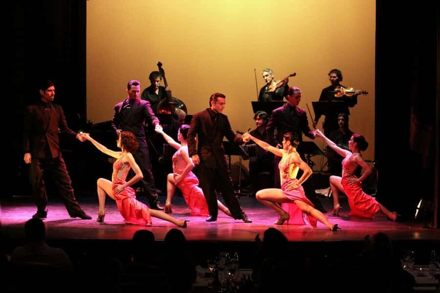 Buenos Aires Tango Show and Dinner at Piazzolla Tango - Inside the tango show: live music, singing, and about an hour of action