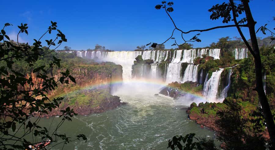 From Foz do Iguaçu: Argentinian Iguazu Falls with Ticket - The eco-train ride: comfort first, views still nonstop