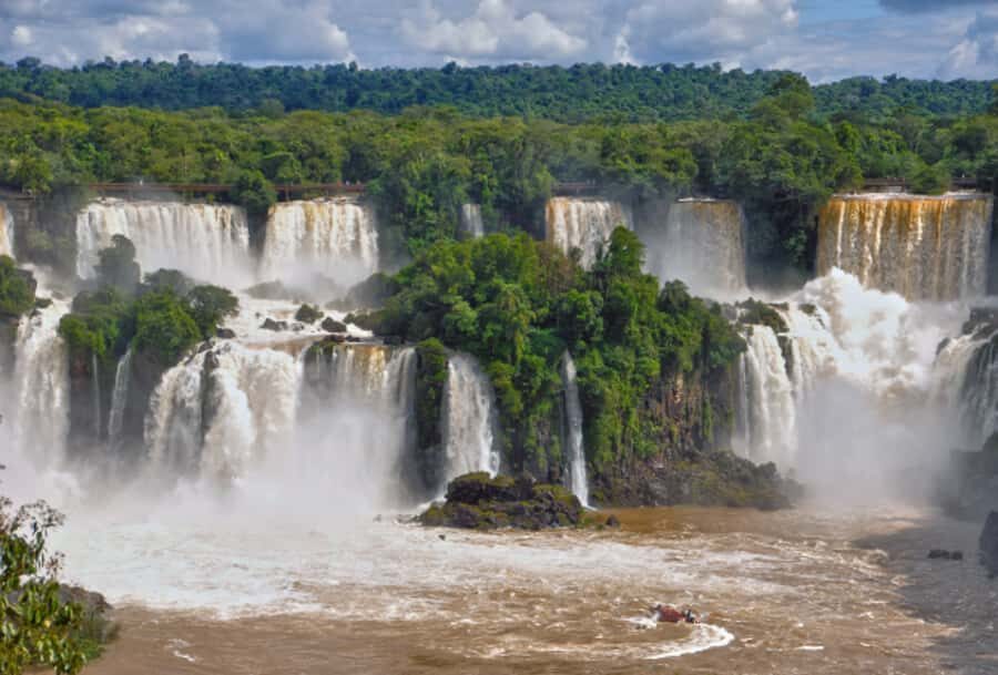 Puerto Iguazu: Argentine Falls & Great Adventure Boat - Garganta del Diablo: the park’s main event, up close