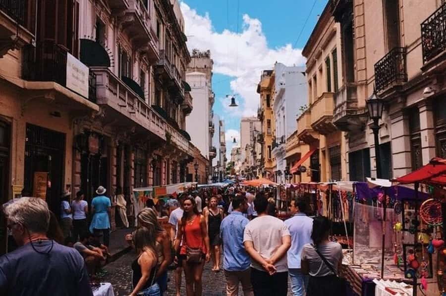 Small-Group Walking Tour San Telmo Neighborhood - Avenida Caseros & Defensa: the finish line