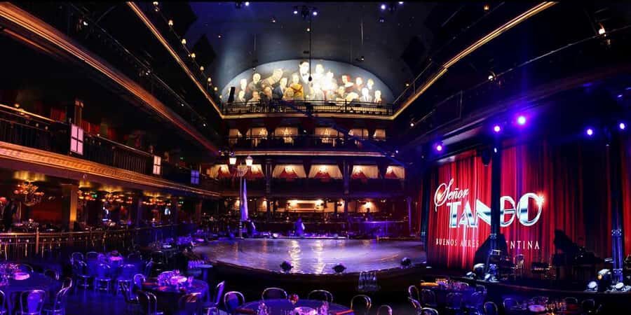 Tango Show at Señor Tango - Dinner show vs show-only: what changes in what you pay for