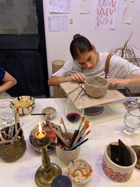 Wine & Pottery Class For Beginners in Buenos Aires Argentina - Wine, Snacks, and Music: How the Atmosphere Helps You Focus